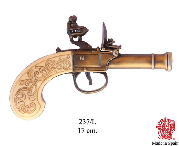 pistola inglese bunney avorio