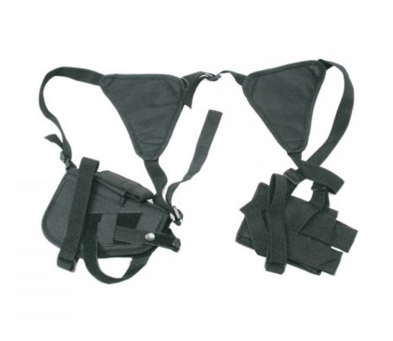 fondina ascellare nera