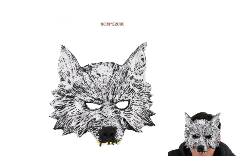 maschera lupo in foam
