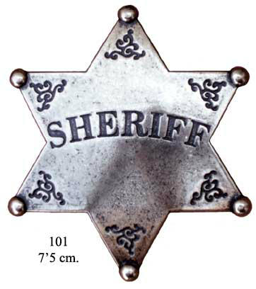 stella da sceriffo silver