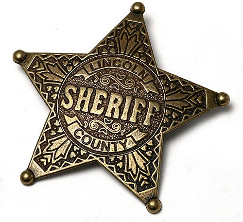 stella da sceriffo gold