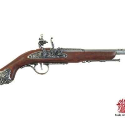 pistola replica flintlock 18° secolo