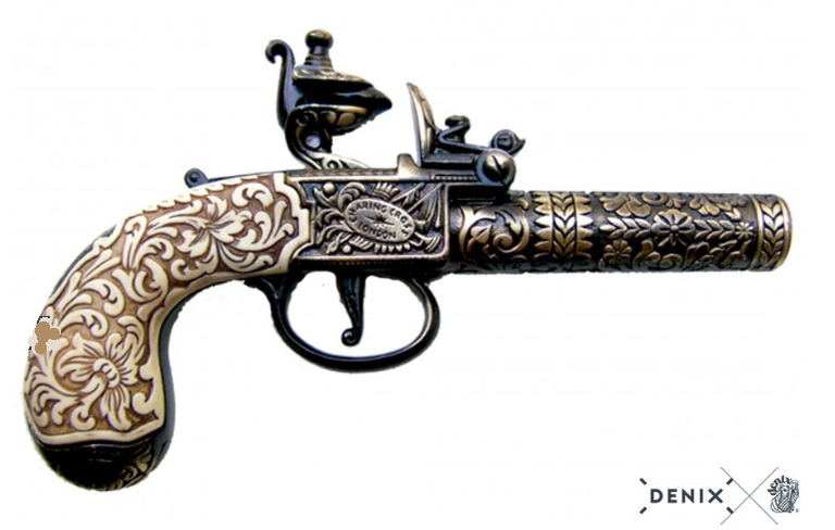 replica pistola sec.xviii flintock