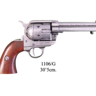 replica pistola colt peacemaker cal.45  silver
