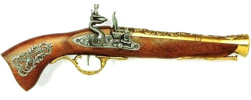 replica pistola trombone austriaco