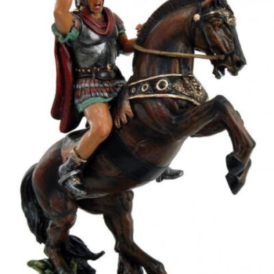 gladiatore armato a cavallo