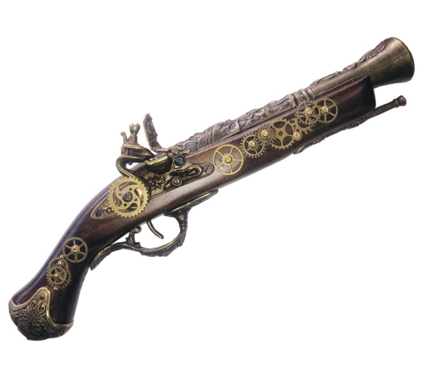 pistola steampunk uno