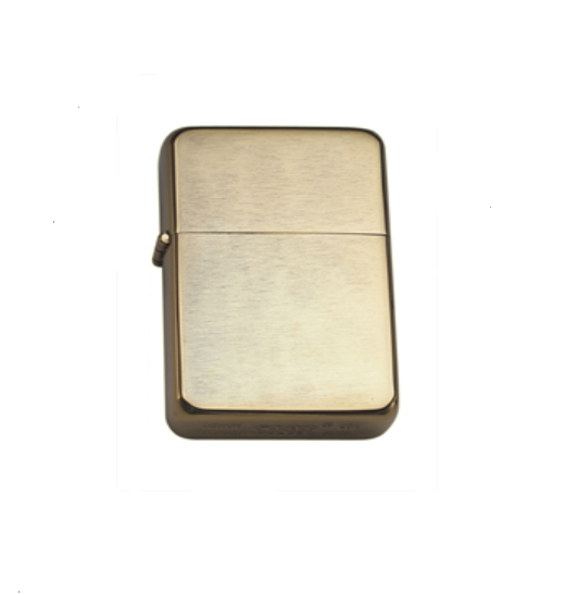 imitazione - zippo  oro lucido + satinato
