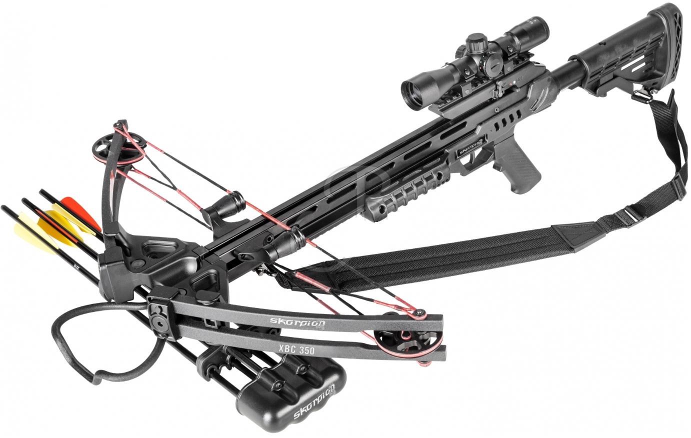 skorpion balestra xbc350 bk lbs 185+accessori