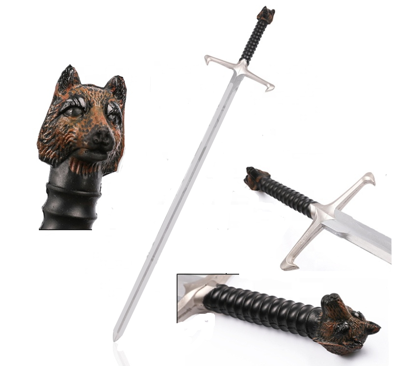 spada game of thrones jon snow foam brown