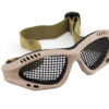 maschera con rete metallica tan maschera con rete metallica tan