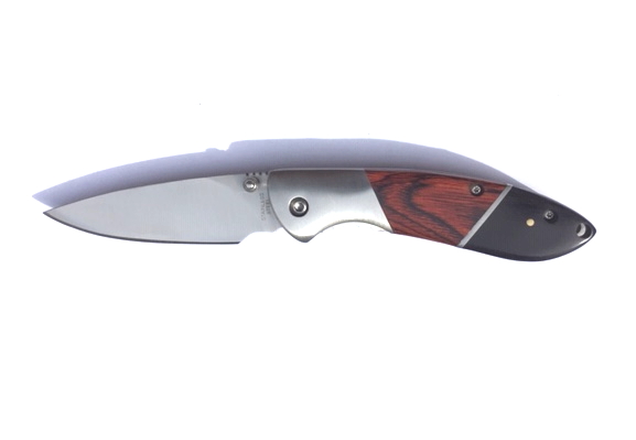 coltello serramanico inserti legno