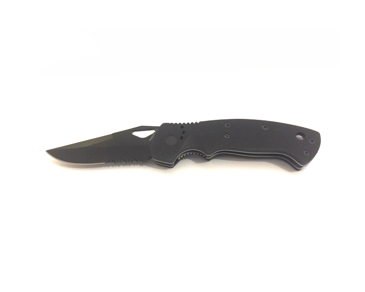 coltello serramanico classic black