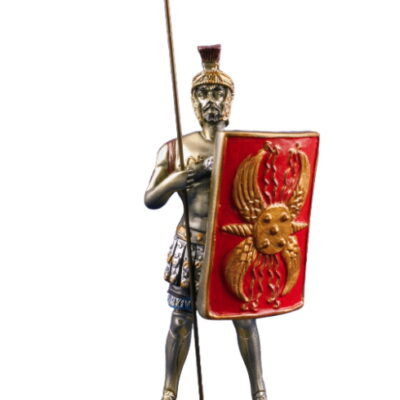 soldato antico romano 16 cm.