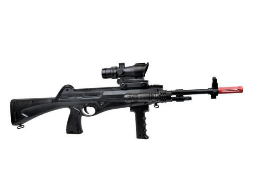 fucile softair a molla in resina abs