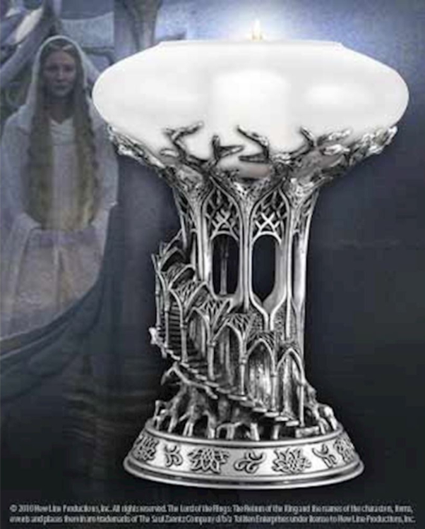il signore degli anelli :candelabro lothlorien il signore degli anelli :candelabro lothlorien