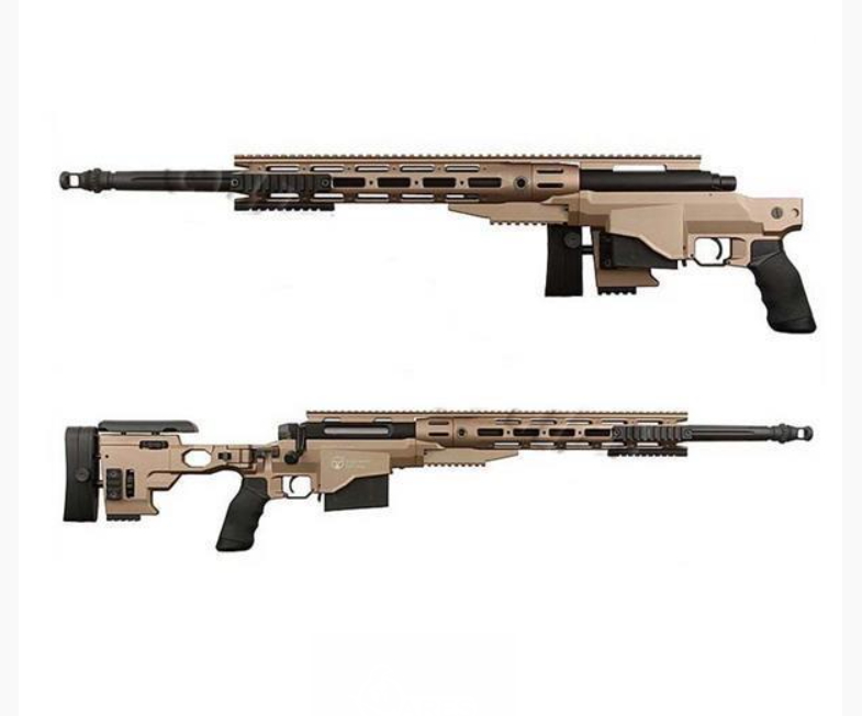 fucile sniper a molla bolt action msr338 dark earth