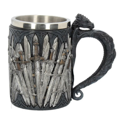 boccale spada medievale