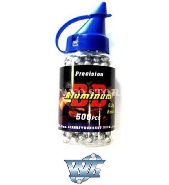 pallini alluminio 0,33gr