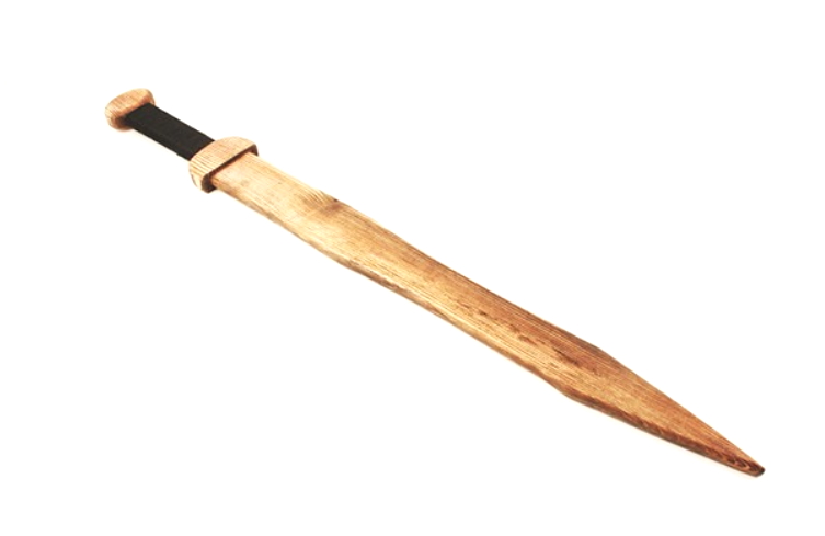 gladio in legno da allenamento