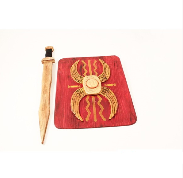 scudo romano bimbo piu' spada