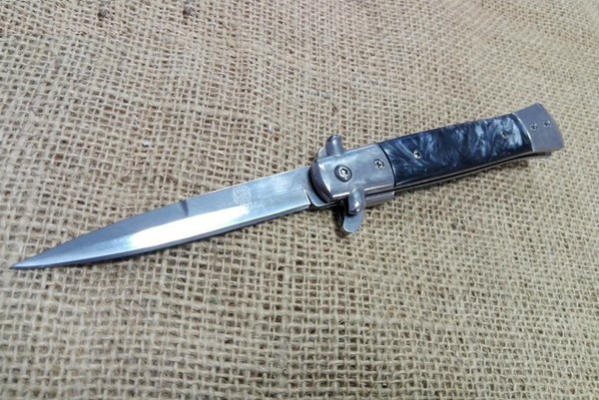 coltello cougar collection stiletto black