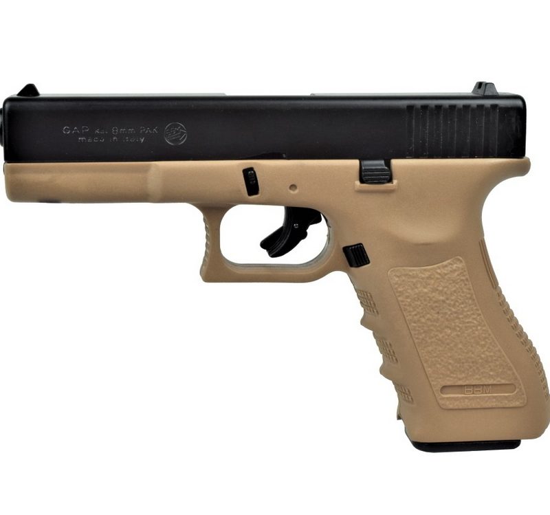 pistola a salve gap calibro 8mm bicolore
