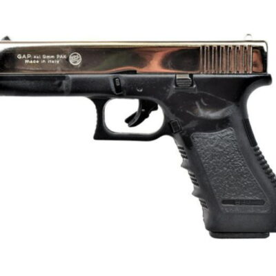 pistola a salve gap calibro 9mm nichel glock