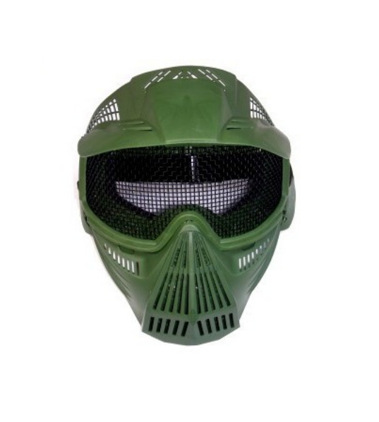 maschera soft air verde