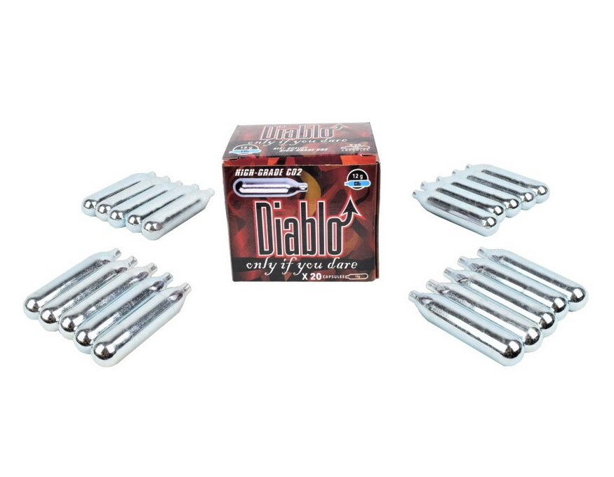 co2 gas confezione da 20 pezzi