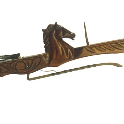 balestra in legno con cavallo 100cm