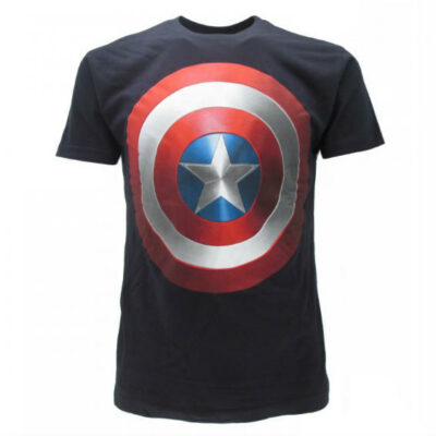 captain america scudo t-shirt avengers marvel