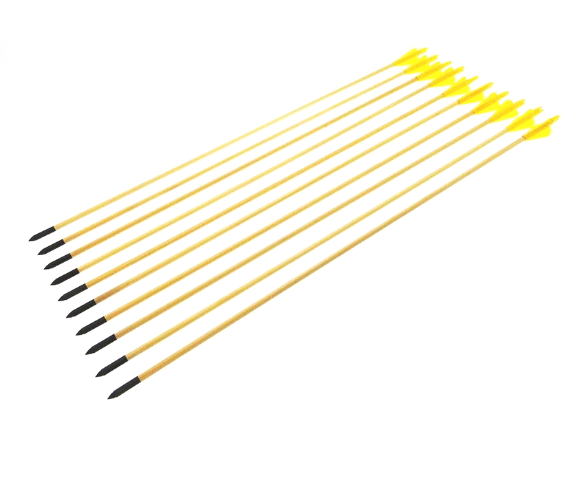 10 frecce singole in legno 20-40 libbre