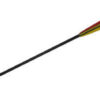 freccia per balestra alluminio 20'' nera
