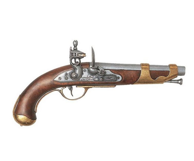 replica pistola cavalleria francese 1806