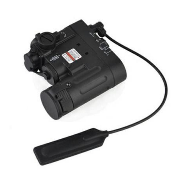 laser rosso + torcia multifunzione