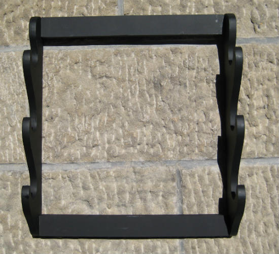 espositore katana da muro 3 posti