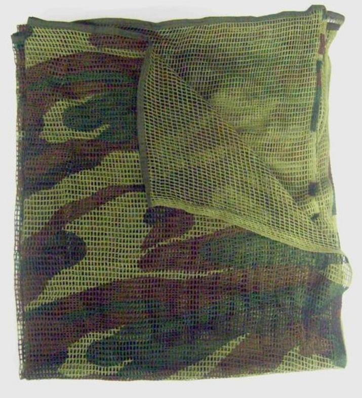 sciarpa tattica a rete woodland