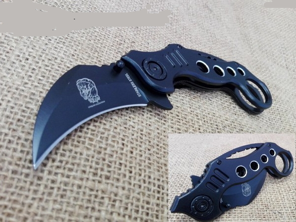 coltello karambit total black