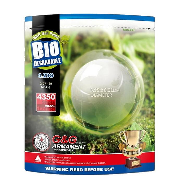 5 confezioni pallini bio 0,23g - 21700 pallini