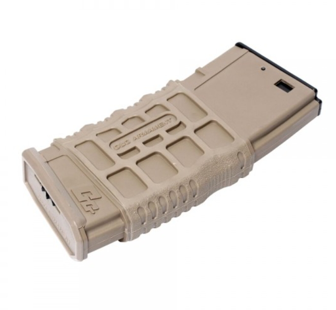 caricatore hi-cap gmag-v1 300 colpi per m4/m16 desert tan