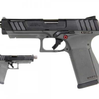 pistola a gas gtp9 nera/grigia