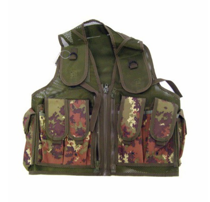 vest tactical vegetato italiano