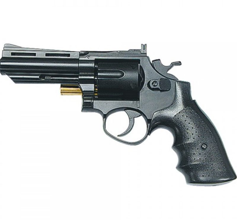 hfc revolver a gas canna 4" bk