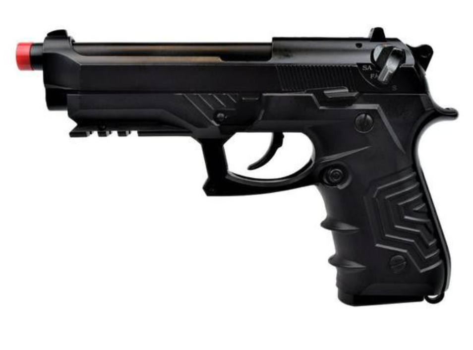 pistola a gas hg-173 semi/full auto nera