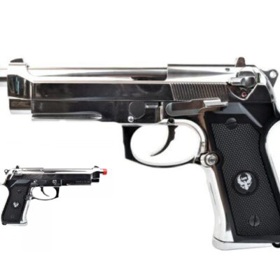 pistola a gas hg-194 argento