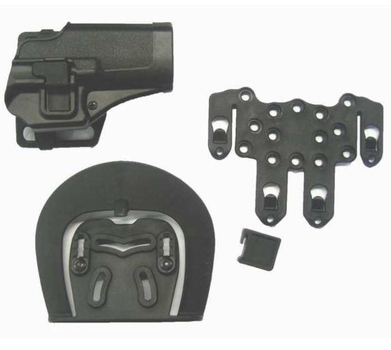 fondina rigida per g17 nera