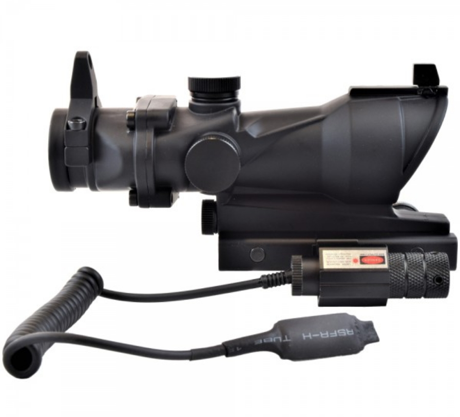 red dot con laser rosso132b