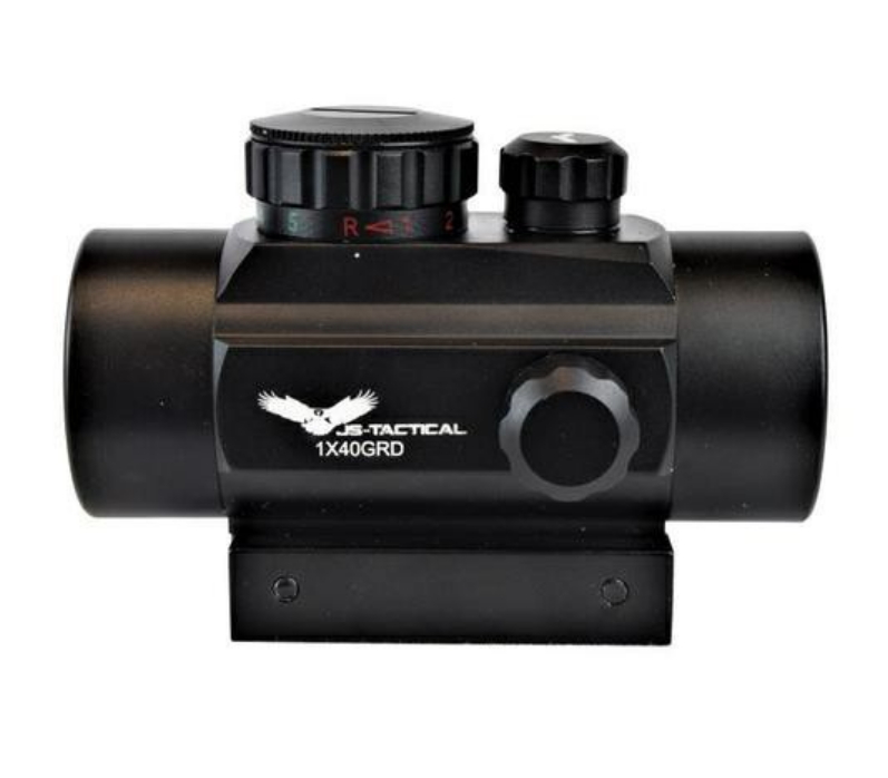 red dot tubo 40mm nero