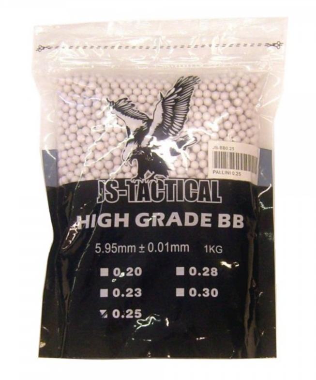 pallini 0,25g bianchi js-tactical